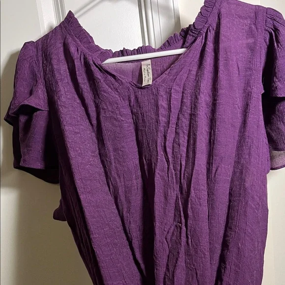 Perception - Purple Women's Top - Picture 4 of 6